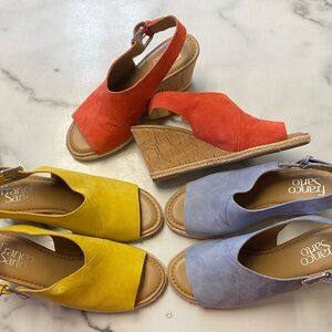 3 pairs Franco Sarto Sandals